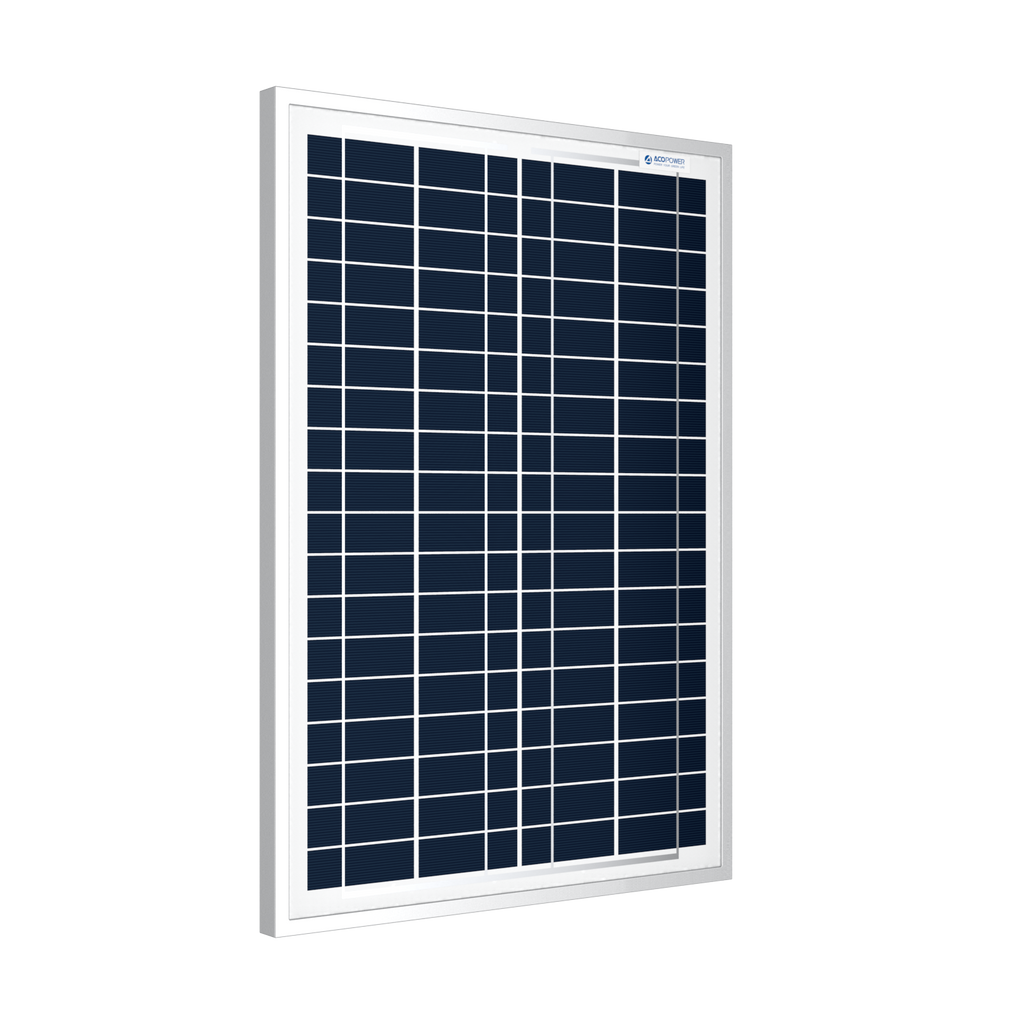 25 Watts Poly Solar Panel, 12V by ACOPOWER - Proud Libertarian - ACOPOWER