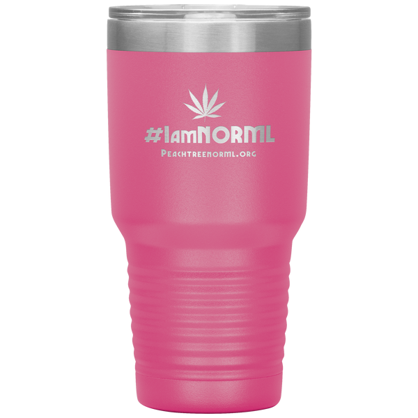 #IAmNORML Tumbler 30z - Proud Libertarian - Peachtree NORML