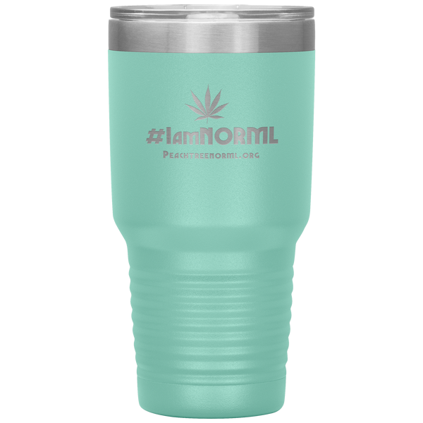 #IAmNORML Tumbler 30z - Proud Libertarian - Peachtree NORML