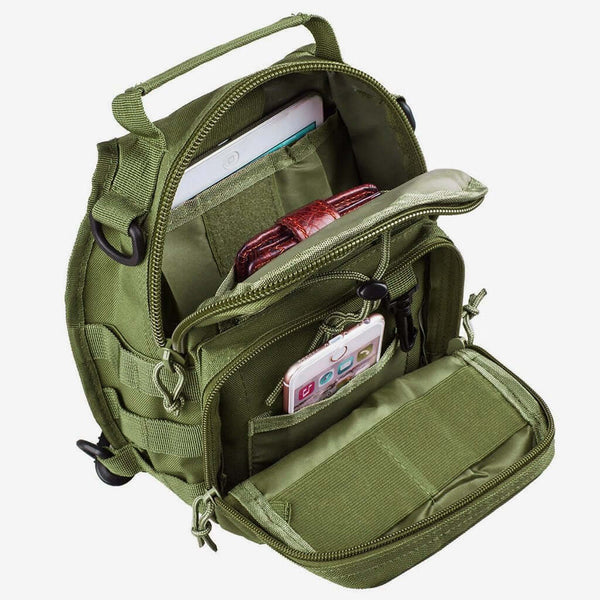Tactical Military Sling Shoulder Bag by Jupiter Gear - Proud Libertarian - Jupiter Gear