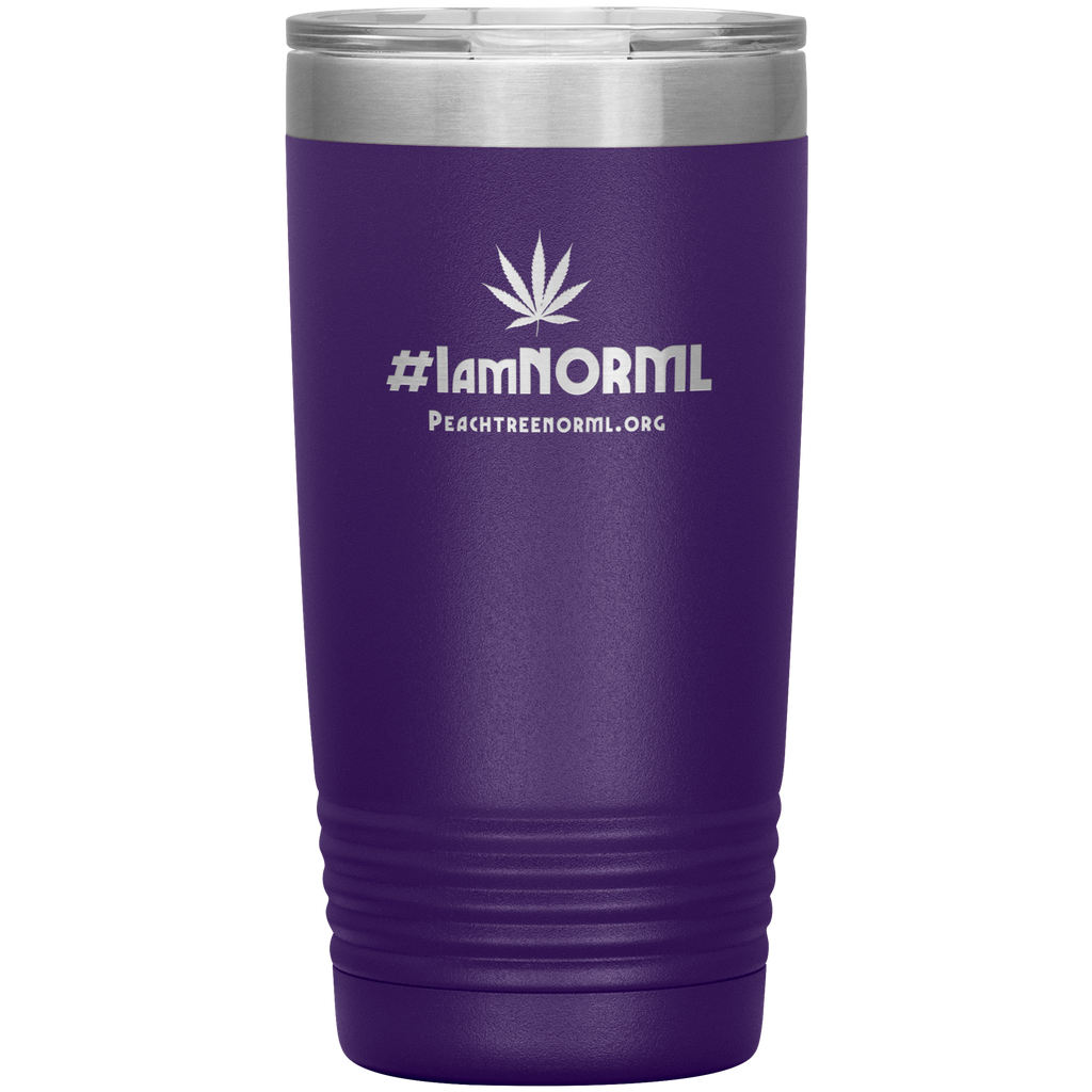 #IAmNORML Tumbler 20z - Proud Libertarian - Peachtree NORML