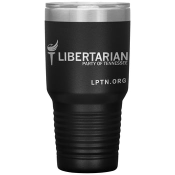 Libertarian Party of Tennessee 30oz Tumbler - Proud Libertarian - Libertarian Party of Tennessee