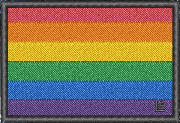 LGBTQ Morale Patch - Proud Libertarian - Proud Libertarian