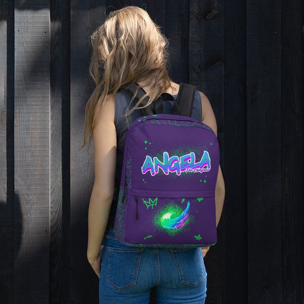 Angela For Congress Backpack - Proud Libertarian - Angela Pence