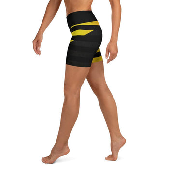 Ancap 13 Star Yoga Shorts - Proud Libertarian - Proud Libertarian