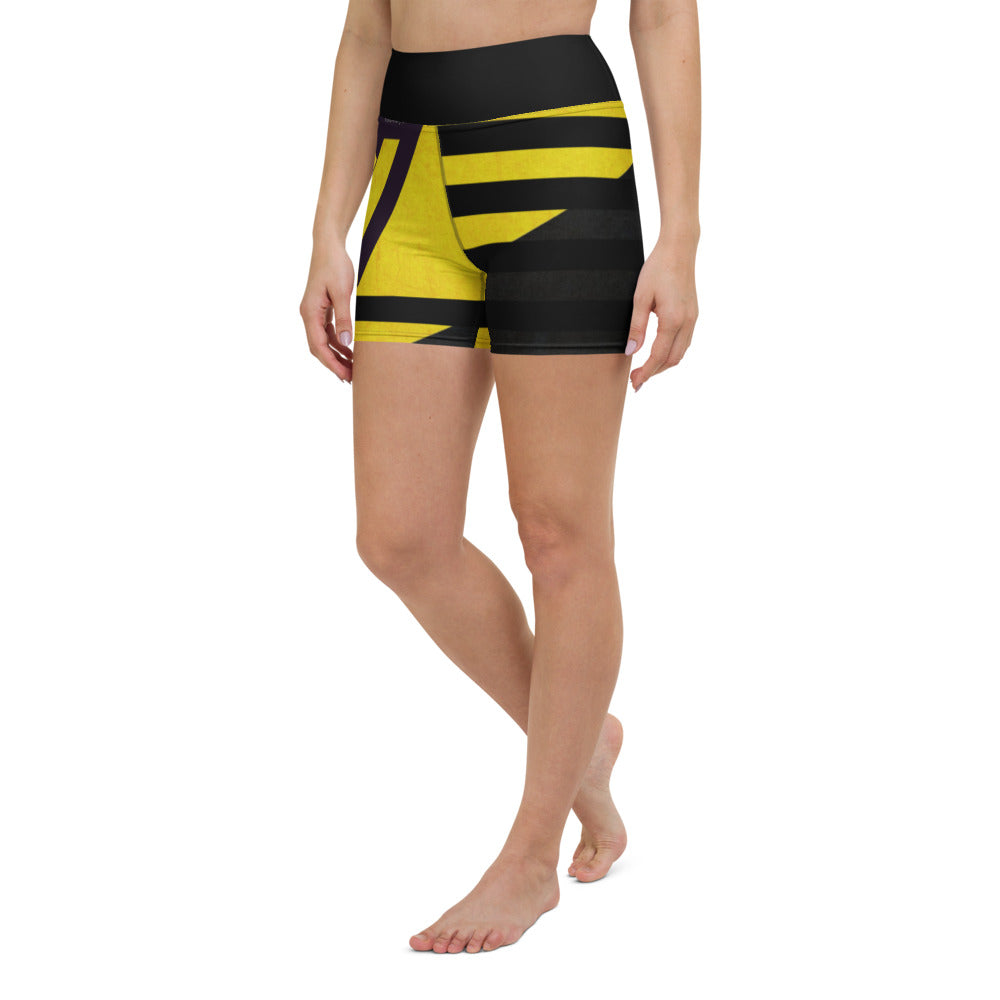 Voluntaryism Yoga Shorts - Proud Libertarian - Proud Libertarian