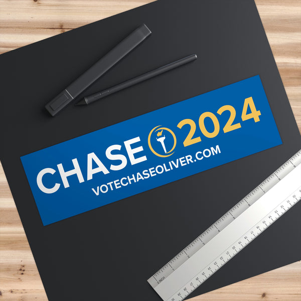 Chase Oliver for President 2024 Bumper Sticker