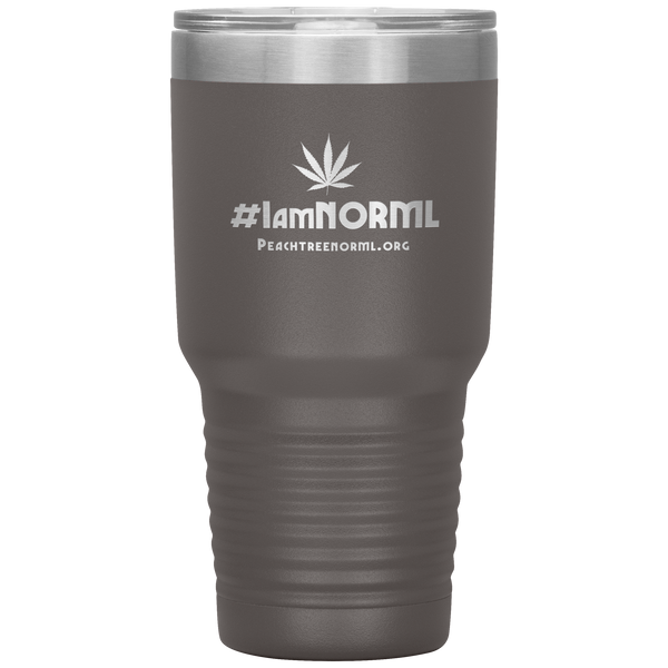 #IAmNORML Tumbler 30z - Proud Libertarian - Peachtree NORML