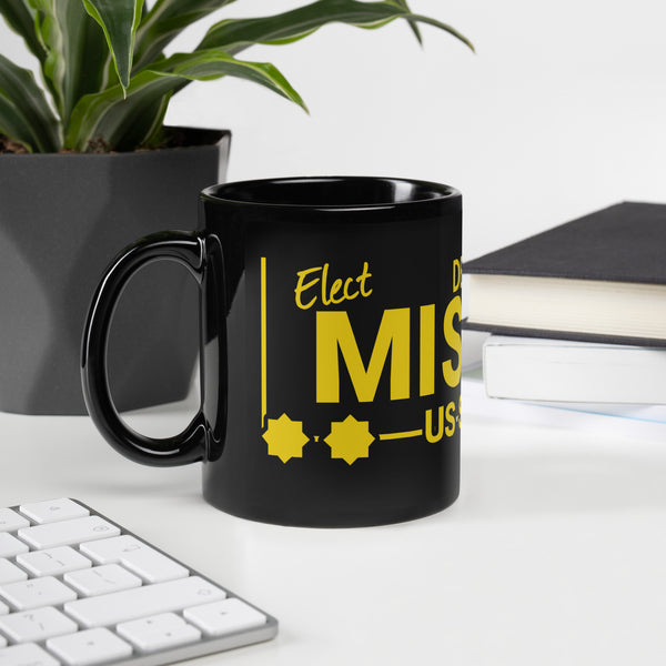 Dennis Misigoy for Florida Black Glossy Mug - Proud Libertarian - Dennis Misigoy