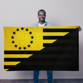 Ancap 13Star Single Sided Wall Flag - 36