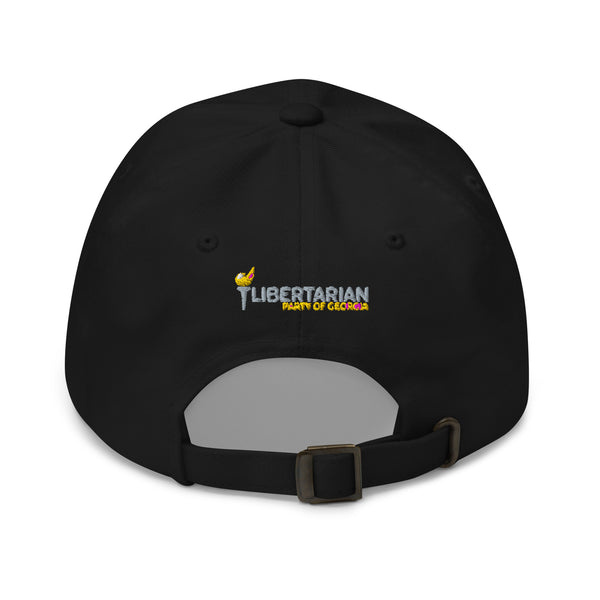 Libertarian Party of Georgia Dad hat - Proud Libertarian - Libertarian Party of Georgia