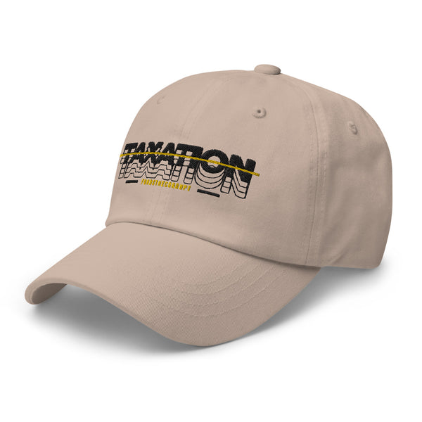 Taxation Funds the Corrupt Dad hat - Proud Libertarian - Proud Libertarian