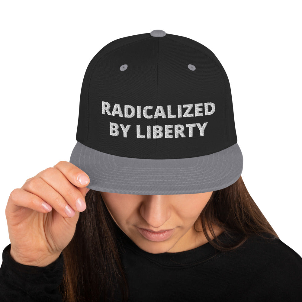 Radicalized by Liberty Snapback Hat - Proud Libertarian - The Brian Nichols Show