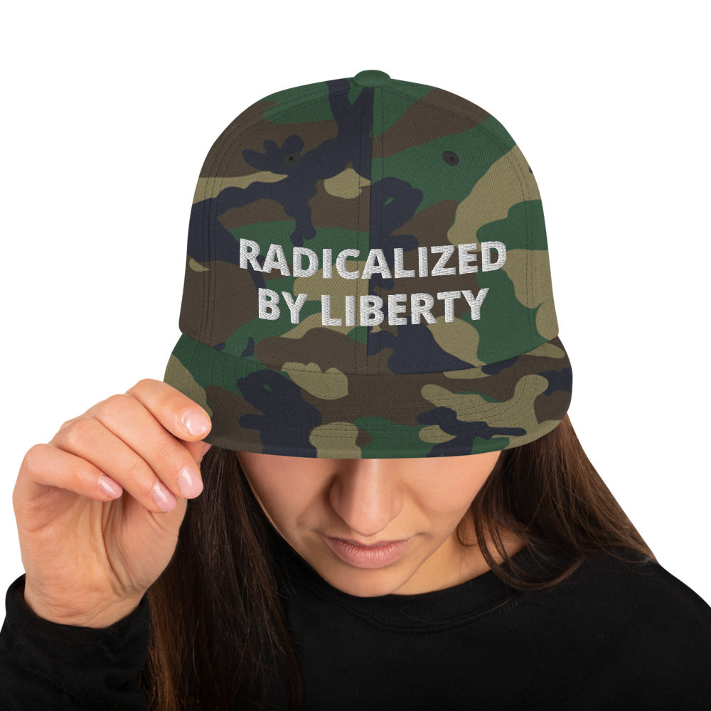 Radicalized by Liberty Snapback Hat - Proud Libertarian - The Brian Nichols Show