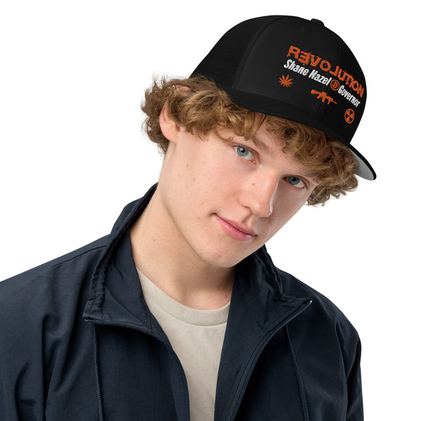 Shane Hazel for Gvernor Closed-back trucker cap - Proud Libertarian - Shane Hazel