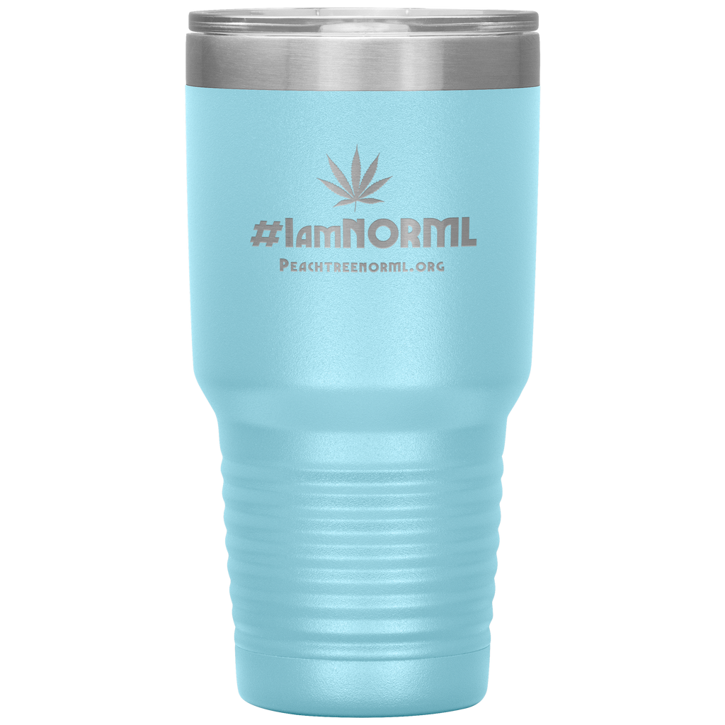 #IAmNORML Tumbler 30z - Proud Libertarian - Peachtree NORML