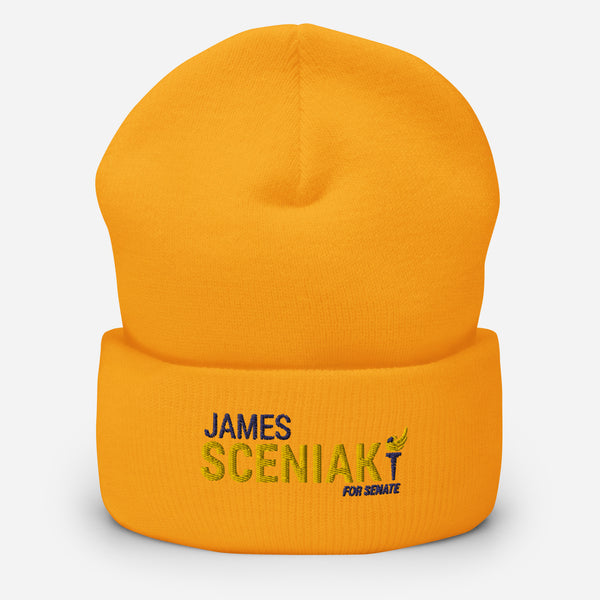 Sceniak for Senate Cuffed Beanie - Proud Libertarian - Sceniak for Senate