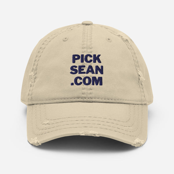 PICKSEAN.COM Distressed Dad Hat - Proud Libertarian - Pick Sean Thorne