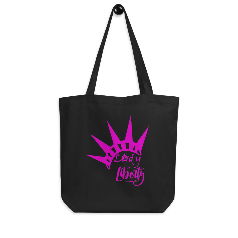 Lady Liberty Eco Tote Bag - Proud Libertarian - Proud Libertarian