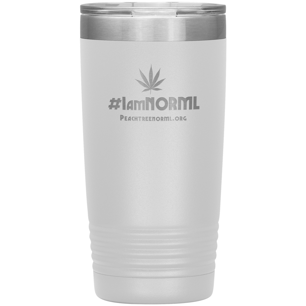 #IAmNORML Tumbler 20z - Proud Libertarian - Peachtree NORML