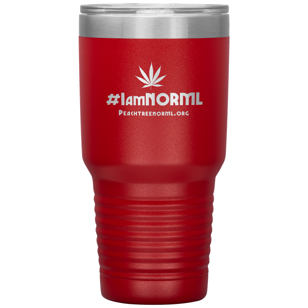 #IAmNORML Tumbler 30z - Proud Libertarian - Peachtree NORML