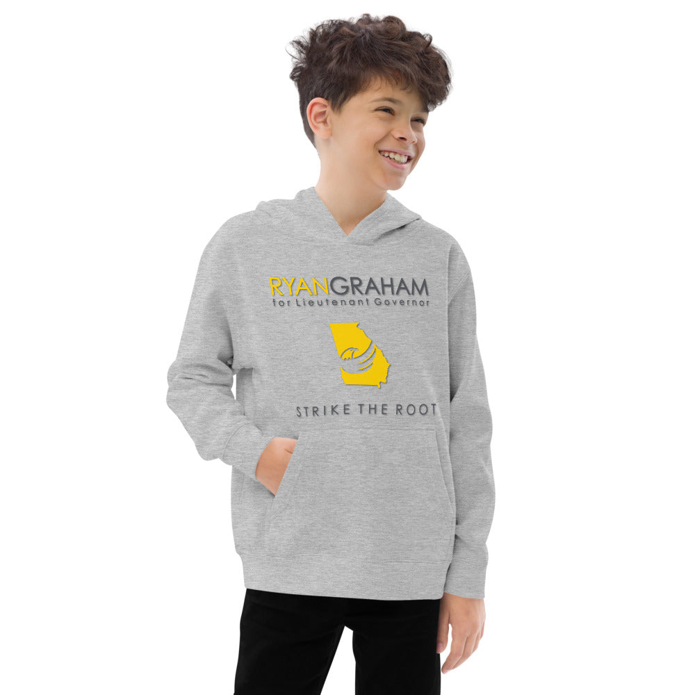 Ryan Graham for Georgia Kids fleece hoodie - Proud Libertarian - Graham for Georgia