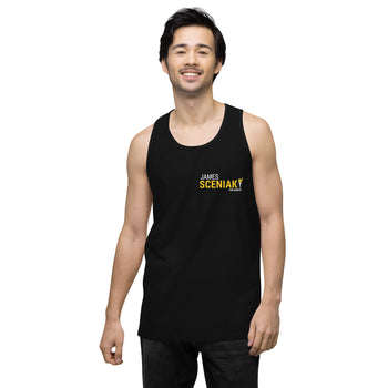 Sceniak for Senate Men’s premium tank top - Proud Libertarian - Sceniak for Senate