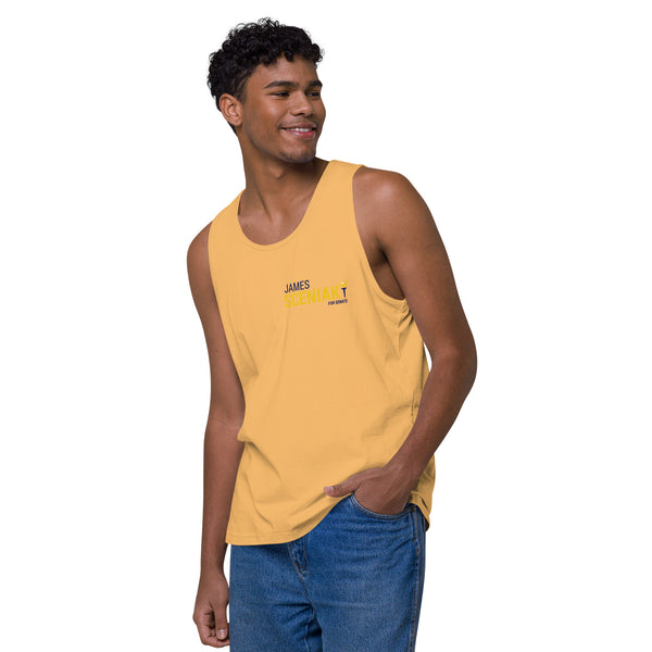 Sceniak for Senate Men’s premium tank top - Proud Libertarian - Sceniak for Senate