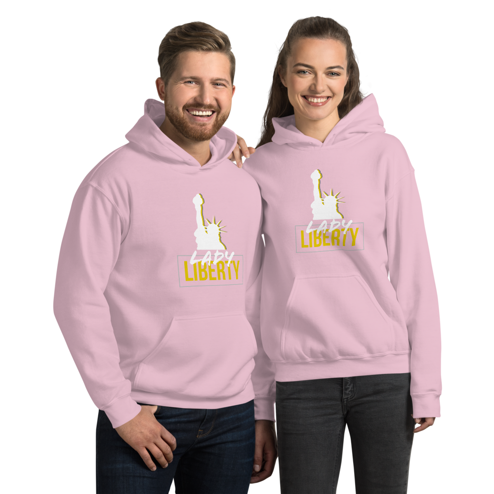 Lady Liberty Unisex Hoodie - Proud Libertarian - Proud Libertarian