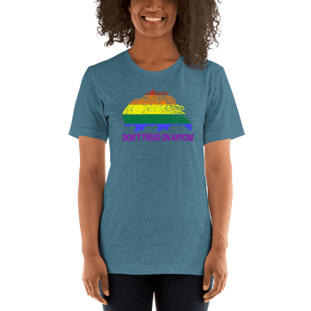 Don't Tread on Anyone LGBTQ SlimFit Unisex T-Shirt - Proud Libertarian - Proud Libertarian