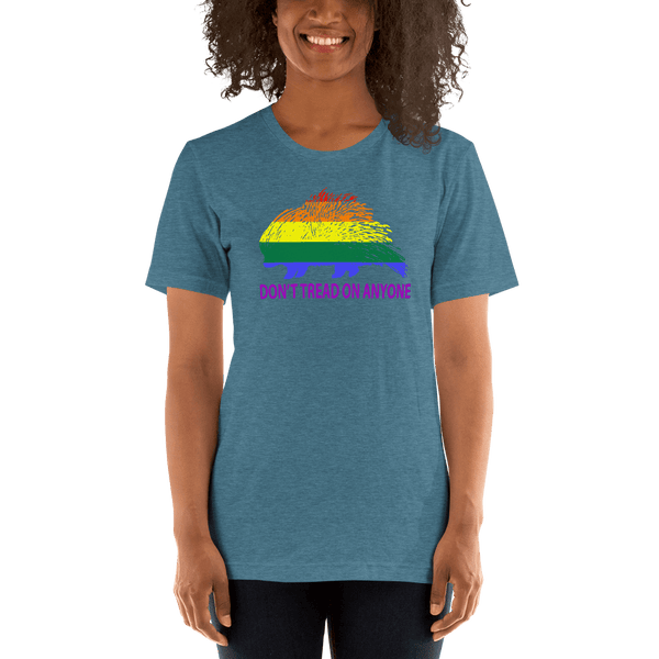 Don't Tread on Anyone LGBTQ SlimFit Unisex T-Shirt - Proud Libertarian - Proud Libertarian