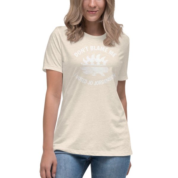 Women's Relaxed T-Shirt - Proud Libertarian - Proud Libertarian