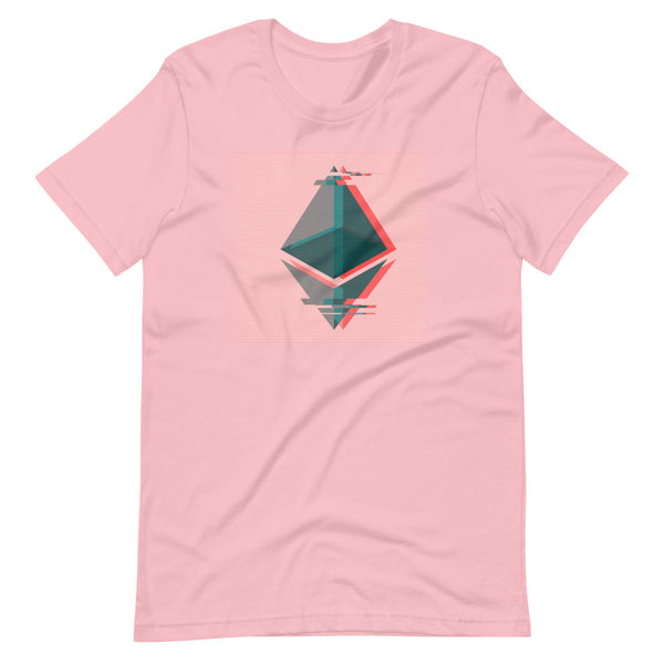 Ethereum3D Short-Sleeve Unisex T-Shirt - Proud Libertarian - Libertarian Frontier