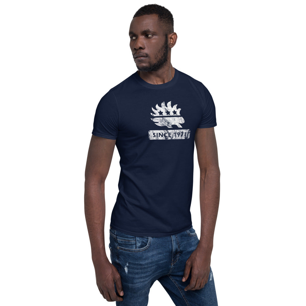 Libertarian Porcupine (Since 1971) Short-Sleeve Unisex T-Shirt - Proud Libertarian - Proud Libertarian