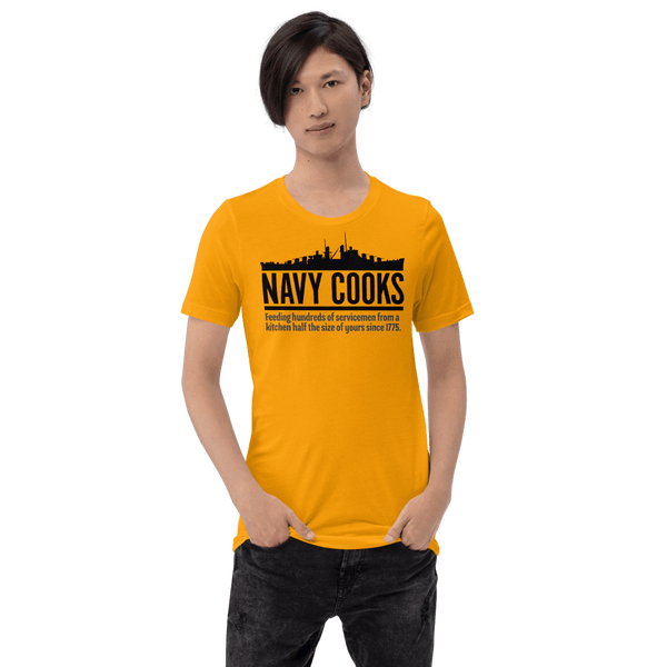 Navy Cooks Short-Sleeve Unisex T-Shirt - Proud Libertarian - Expressman