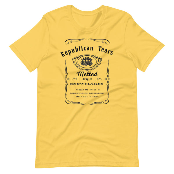 Republican tears Short-Sleeve Unisex T-Shirt - Proud Libertarian - Proud Libertarian