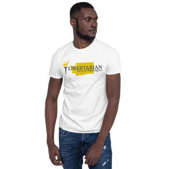 Libertarian Party of Washington Short-Sleeve Unisex T-Shirt - Proud Libertarian - Proud Libertarian