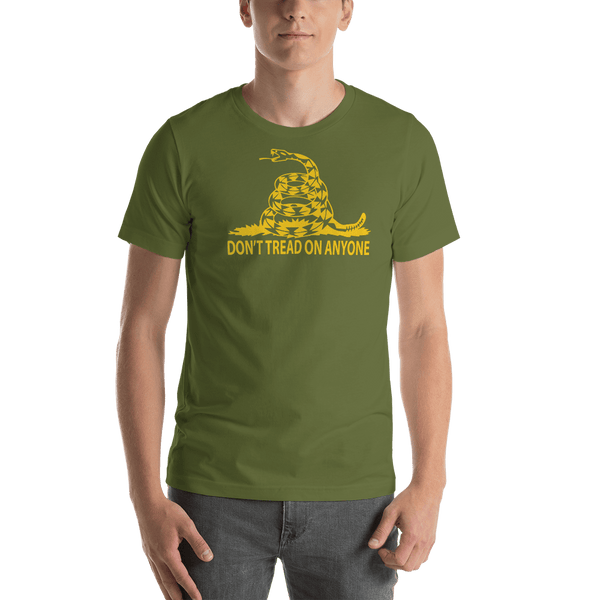 Don't Tread on Anyone Slim-Fit Unisex T-Shirt - Proud Libertarian - Proud Libertarian