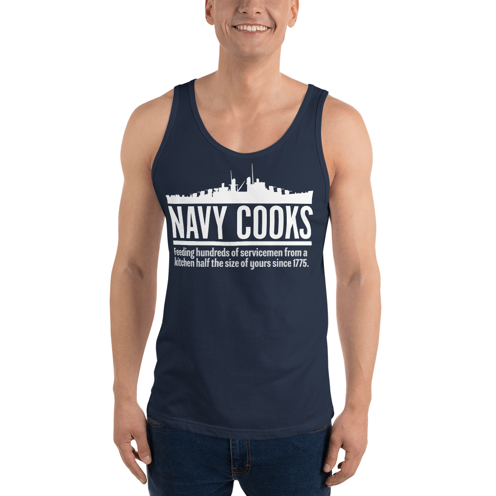 Navy Cooks Unisex Tank Top - Proud Libertarian - Expressman