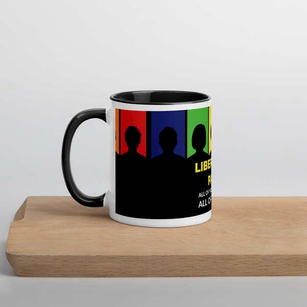 Libertarian Party - All of your Freedoms All of the Time Mug with Color Inside - Proud Libertarian - Proud Libertarian