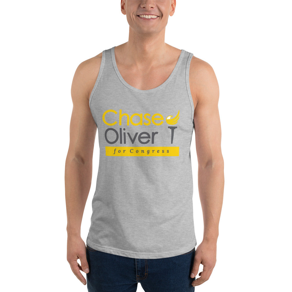 Chase Oliver for Congress Unisex Tank Top - Proud Libertarian