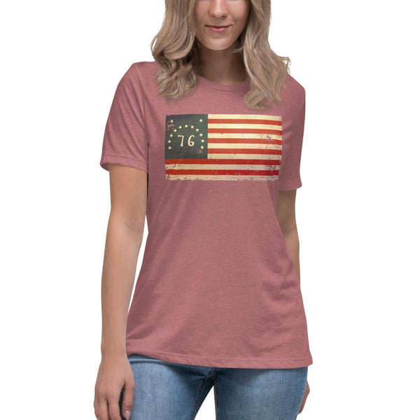 Bennington Vintage Women's Relaxed T-Shirt - Proud Libertarian - Libertarian Frontier