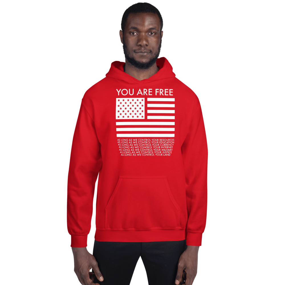 You are Free Unisex Hoodie - Proud Libertarian - Proud Libertarian