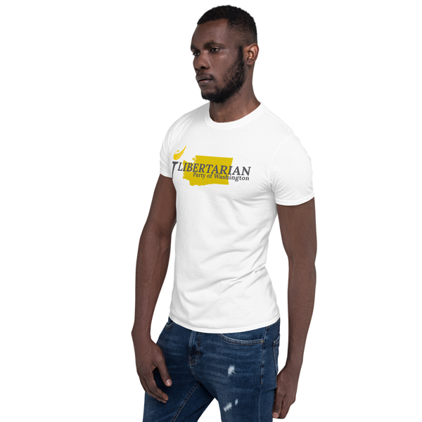 Libertarian Party of Washington Short-Sleeve Unisex T-Shirt - Proud Libertarian - Proud Libertarian