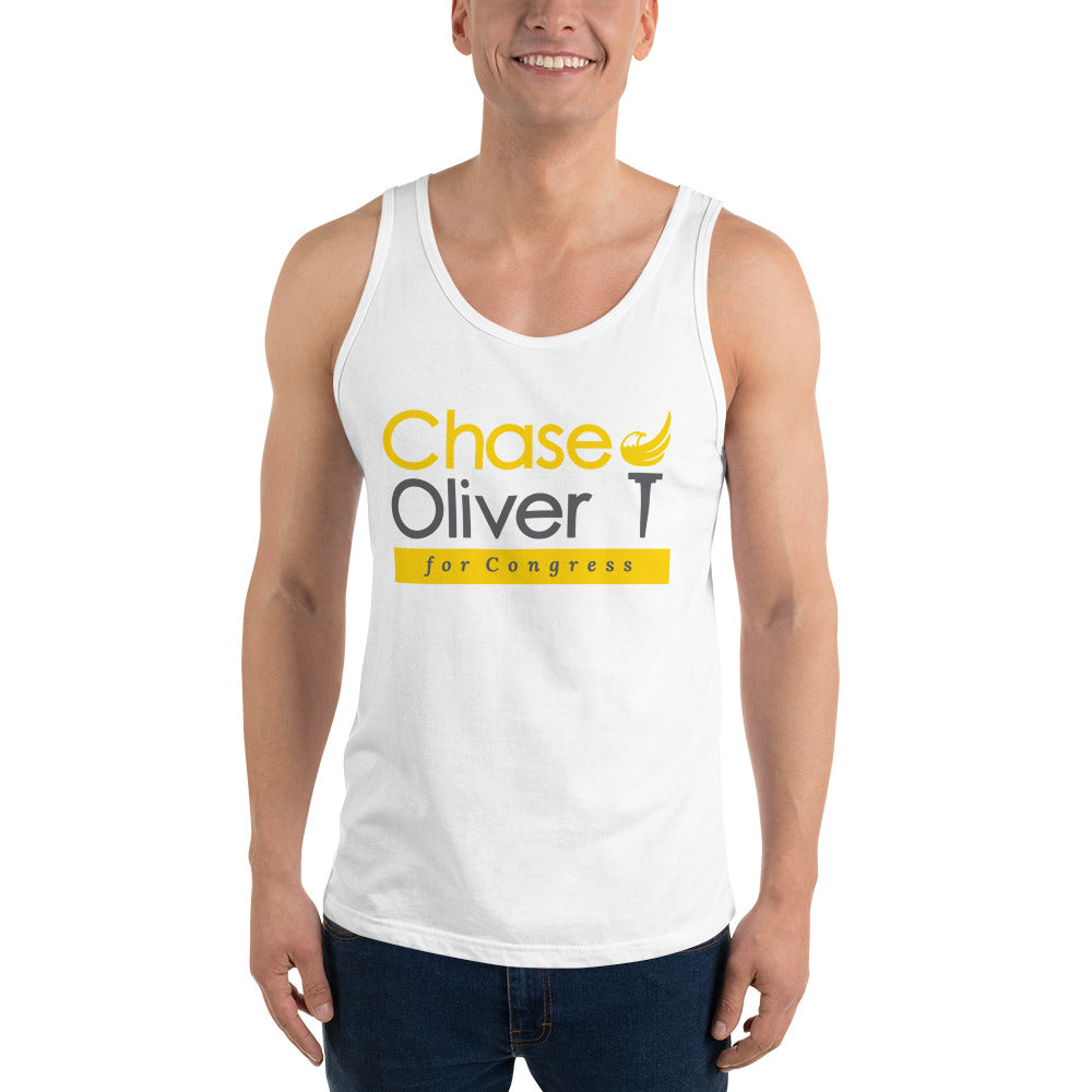 Chase Oliver for Congress Unisex Tank Top - Proud Libertarian