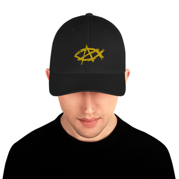 AnarchoChristian FlexFit Cap - Proud Libertarian - AnarchoChristian