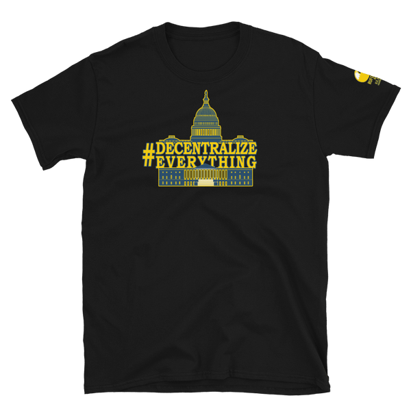 #DecentralizeEverything - Michael Rufo For Congress T-Shirt - Proud Libertarian - Michael Rufo