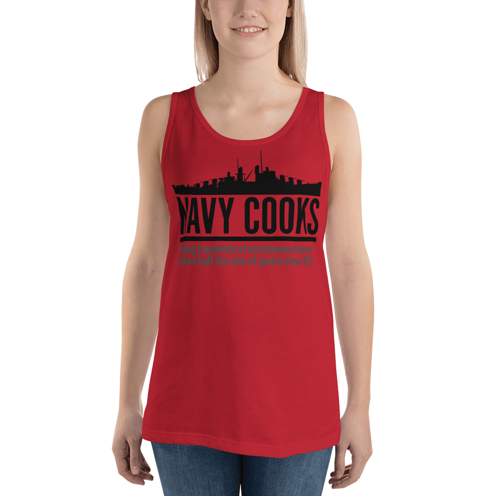 Navy Cooks Unisex Tank Top - Proud Libertarian - Expressman