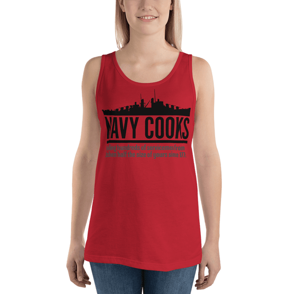 Navy Cooks Unisex Tank Top - Proud Libertarian - Expressman