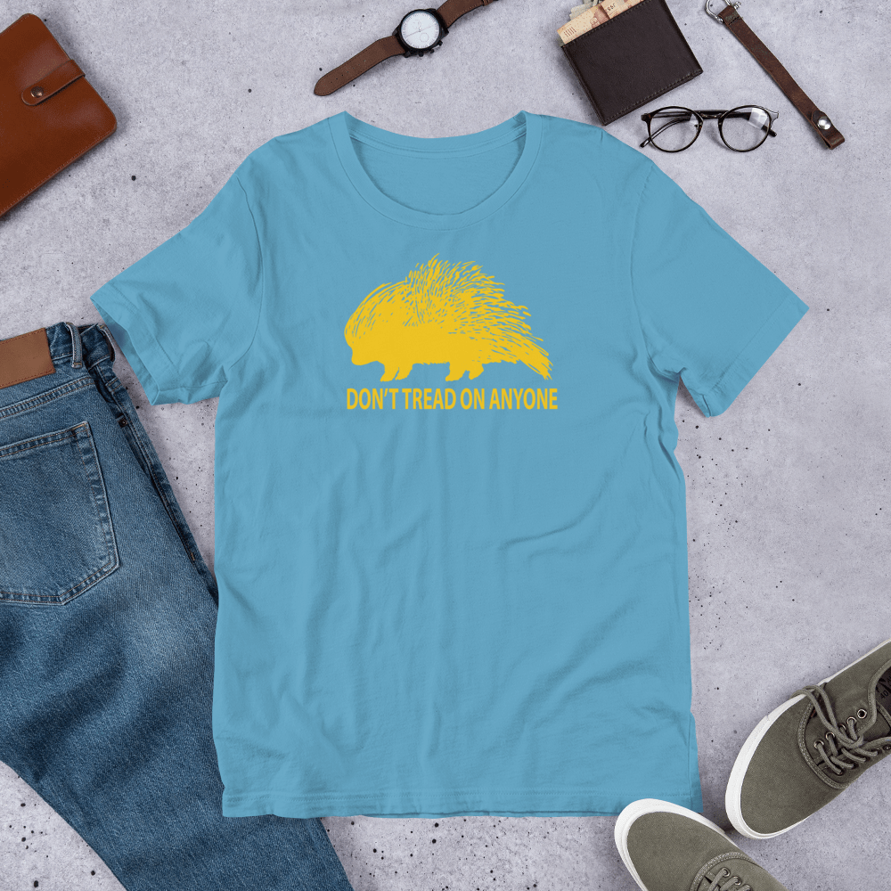 Don't Tread on Anyone Slim-Fit T-Shirt - Proud Libertarian - Proud Libertarian